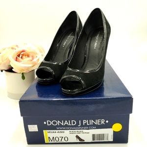 Donald J. Pliner "Velka" Peep Toe Pumps